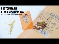 Алюминий фольги сумки уплотнения стороны разнообразных выборов 3 стоит вверх мешок еды