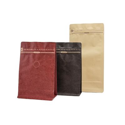 чай кофе 70gm 100gm Ziplockk упаковывая сумки кофе бумаги Kraft фильма крена Mylar