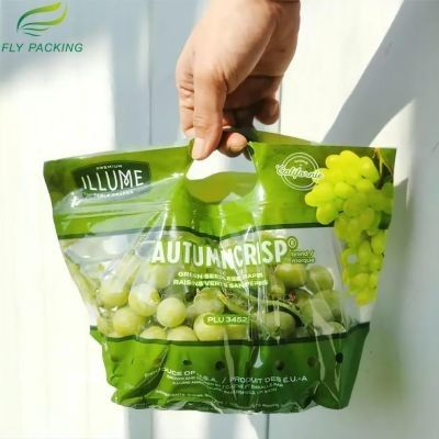 Resealable Ziplockk упаковка свежих овощей Biodegradable для фруктов и овощей